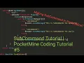 SubCommand Tutorial PocketMine Coding Tutorial