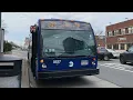 Floral Park-268th St Bound 2022 Novabus LFS 8837 Q43 Local Bus From Archer Av To 268th St