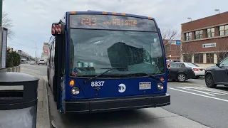 Floral Park-268th St Bound 2022 Novabus LFS 8837 Q43 Local Bus From Archer Av To 268th St
