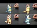 Download Lagu Bluey Pancake Art - Chilli, Bandit, Bingo, Bluey