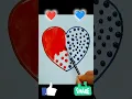 Download Lagu colours of heart #shorts #art #viral
