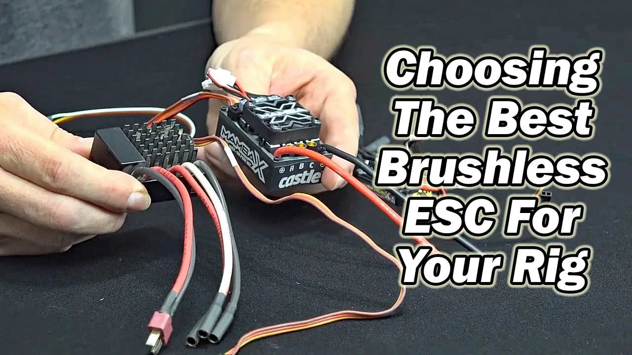 How To Choose A Brushless Speed Controller - Scalers, Rock Racers & More - Holmes Hobbies RC Basics