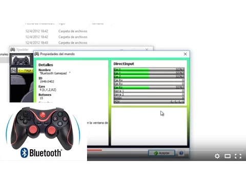 Download MP3 Controlar Computador Con Control Bluetooth y Jugar Cualquier Juego De PC