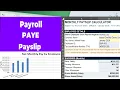 Nigeria Payroll PAYE Calculator in Excel 2026 Tax Act Full Demo
