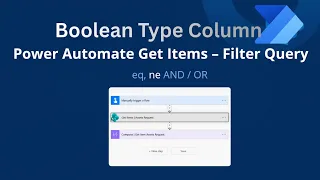 Power Automate Get Items Filter Query for Boolean Columns OData eq ne or Explained