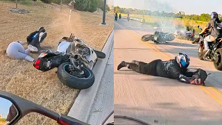 10 Minutes of Expensive Motorcycle Crashes That Hurt to Watch