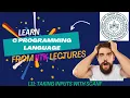 L11 TAKING INPUTS WITH SCANF IIT KANPUR LEARN HOW TO PROGRAM IN C