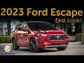 2023 Ford Escape gets a nip a tuck and a tech infusion