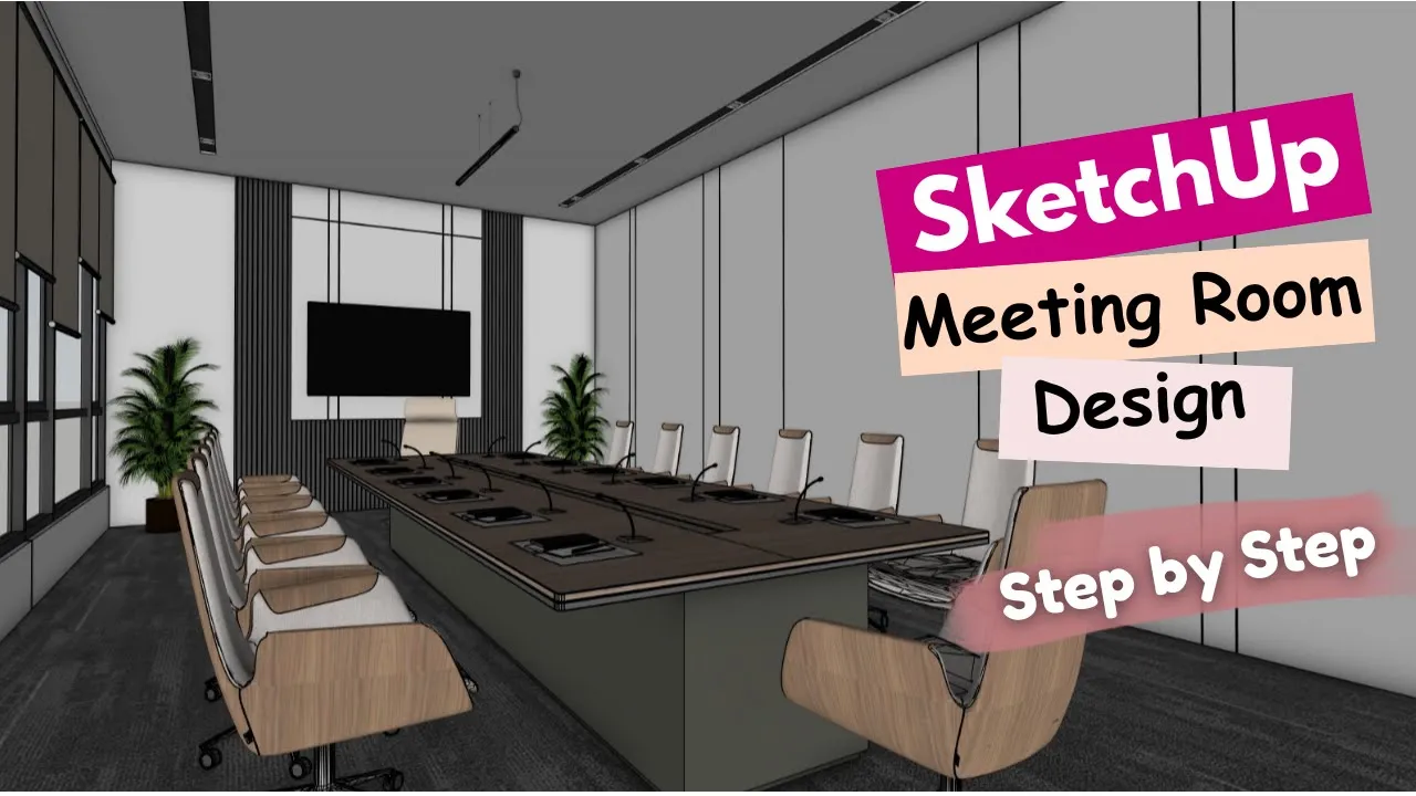 Conference room modeling tutorial video thumbnail