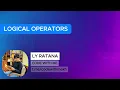 19 Logical Operators