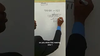 Simple way to divide binary