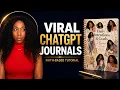 How to Create the VIRAL ChatGPT Journals Planners Printables Faith-Based Full Tutorial