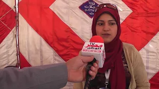 لقاء شمس ابو ريه مسؤل مقر مؤسسة د عبد الاحد جمال الدين  فى يوم اليتيم دندنها