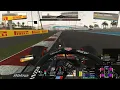 rFactor 2 F1 2021 Max Verstappen Abu Dhabi Final Lap Overtake Recreation