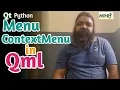 Menu in Qml Python Qt minhinc 42web io Pyside6