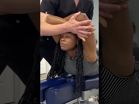 *Massive Cracks* 😳 She Has The Crunchiest Spine!!!  #shorts #chiropractic