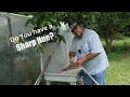 Sharpening the Garden Hoes