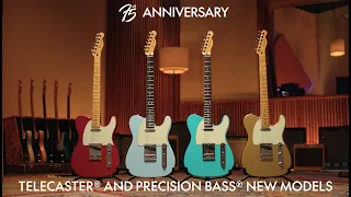The 75th Anniversary Telecaster and Precision Bass New Models | Fender