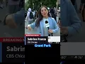 CBS s Sabrina Franza reports from Chicago