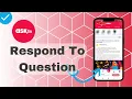 How To Respond To Question On Ask Fm