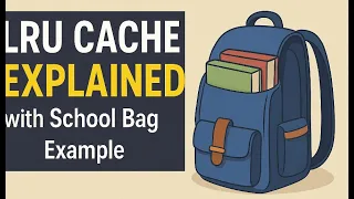LRU Cache Explained with School Bag Example Easy JavaScript Implementation