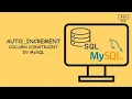 AUTO - INCREMENT in MySQL