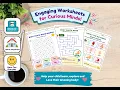 My Amazing Body Worksheets Fun Body Parts Activities for Kids Ages 4 8 Printable PDF