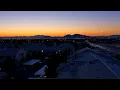 Sunrise Time Lapse HD Video 1080p Footage Views of Rising Sun over a City with Houses and Traffic