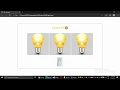 Turning light on and off using javascript simply