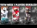 ALL TOTW WEEK 1 PLAYERS REVEALED LTD KYLER TYREEK AND MORE