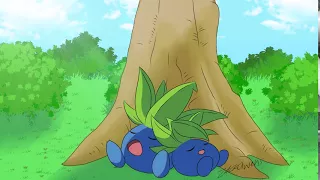 Oddish sleeping gif