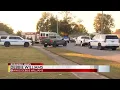 Heavy police presence at Foley home