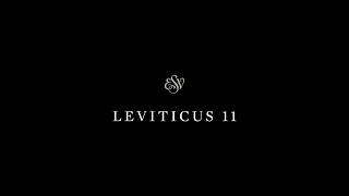 Leviticus 11 English Standard Version ESV 