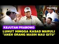 Lagu Prabowo Blak-blakan Depan Luhut Hingga Kasad Maruli Singgung Jabatan Ketua Cabor: Aneh Orang!