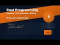Drop and Impl traits in Rust