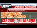 Lagu CARA INPUT NILAI DI E RAPOR SD 2025.1