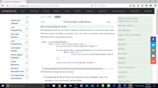 What is Java Shutdown Hook javapedia net