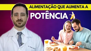 A MELHOR alimentação para EREÇÃO MASCULINA