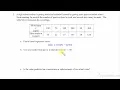 AP Precalculus - 2 6 Competing Function Model Validation