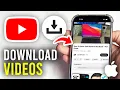How To Download YouTube s On iPhone - Full Guide