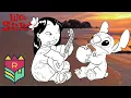 Coloring Lilo and Stitch - Disney Coloring Book Pages