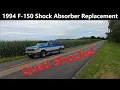 Old Truck Gets New Shocks 1994 Ford F-150 Man About Home