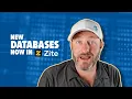 New Databases now in Zite Vibe-coding made easier