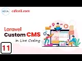 11 Apply Validation on post Form Build content management system in PHP Laravel