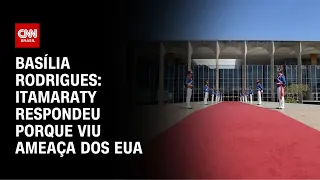 Basília Rodrigues: Itamaraty respondeu porque viu ameaça dos EUA | LIVE CNN