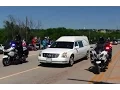 Funeral procession for Logan County Deputy David Wade