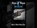 Download Lagu Guns N' Roses - Since I Don't Have You #guitarcover #gunsnroses #gnr #fyp #fendertelecaster