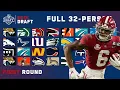 32-Person FULL 1st Round Mock Draft