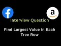 Find Largest Value in Each Tree Row - Binary Tree
