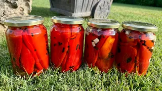 Najvkusnata Zimnica so Crveni Piperki 🌶️ bez Konzervansi 😍